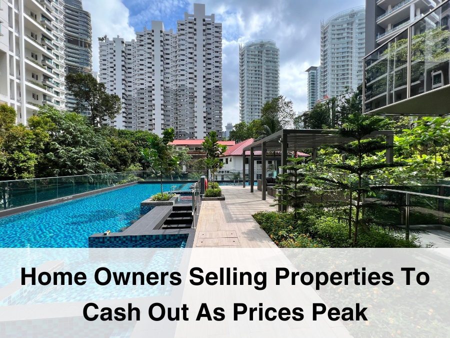 Home Owners Selling Properties To Cash Out As Prices Peak