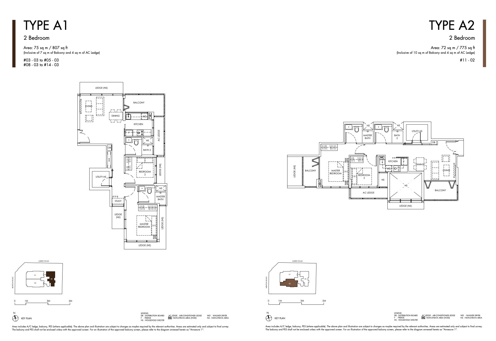 Sanctuary at Newton Condo New Launch Floor Plan 1