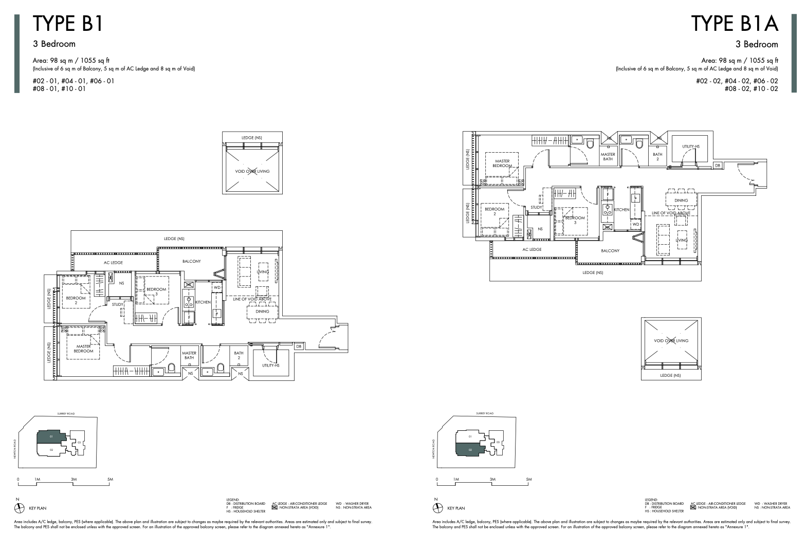 Sanctuary at Newton Condo New Launch Floor Plan 3