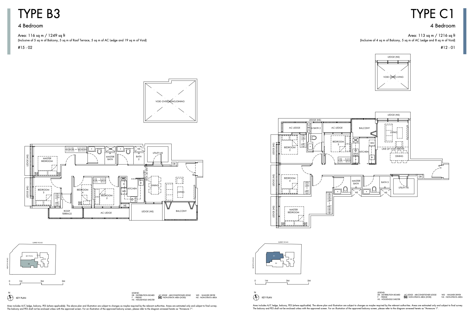 Sanctuary at Newton Condo New Launch Floor Plan 5