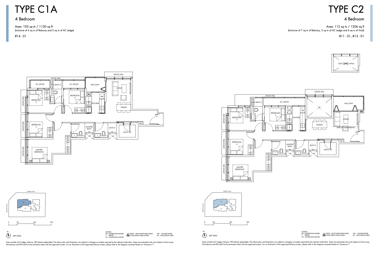 Sanctuary at Newton Condo New Launch Floor Plan 6