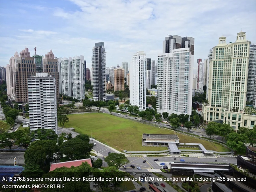 zion road and upper thomson gls land sales