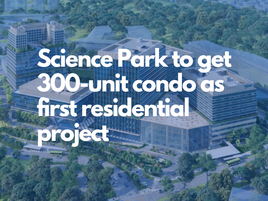 Science Park to get first residential project