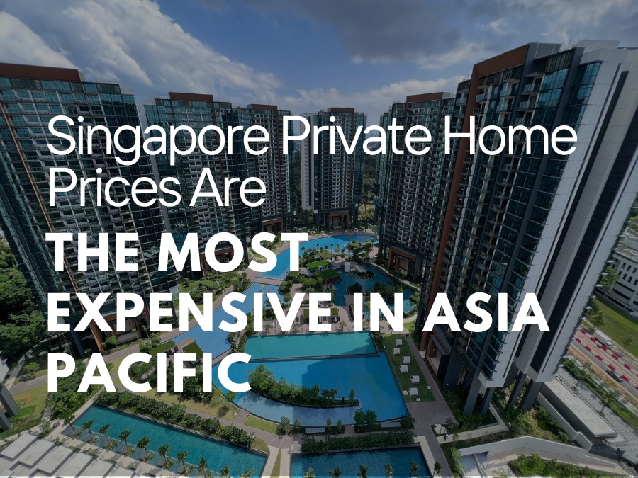 singapore private home prices are the most expensive in asia pacific